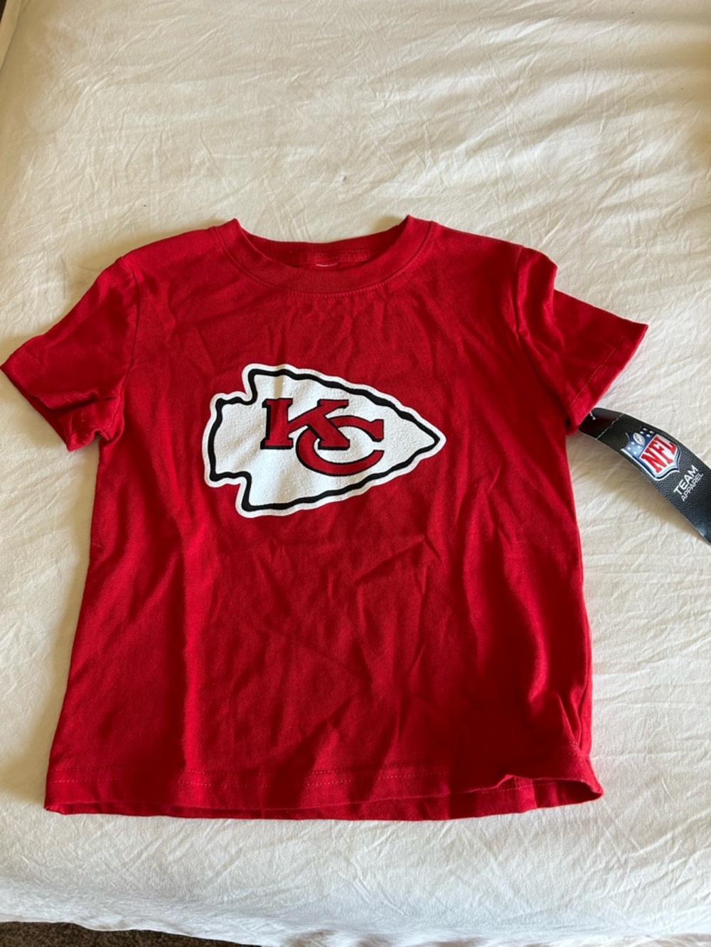 NWT Kansas City Chiefs Red Kids T-Shirt - NFL Team Tee
